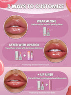SheGlam Glass Lock Air Gloss | Brunch Babe
