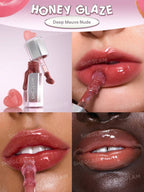 SheGlam Glass Lock Air Gloss | Honey Glaze