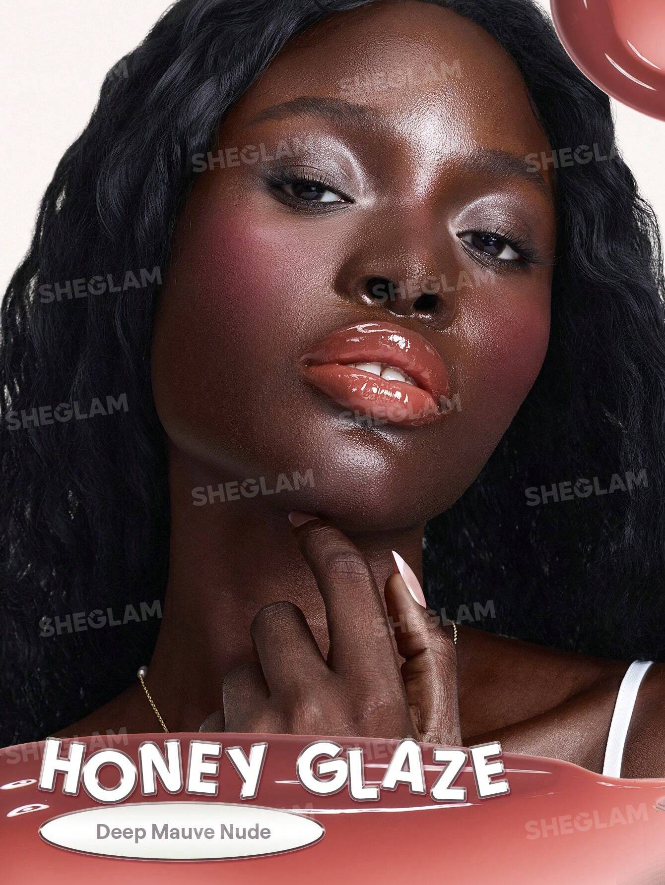 SheGlam Glass Lock Air Gloss | Honey Glaze