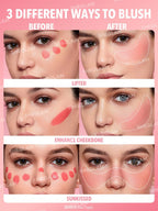 SheGlam Color Bloom Liquid Blush Matte Finish | Cutie Pie
