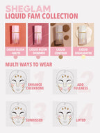 SheGlam Color Bloom Liquid Blush Matte Finish | Cutie Pie
