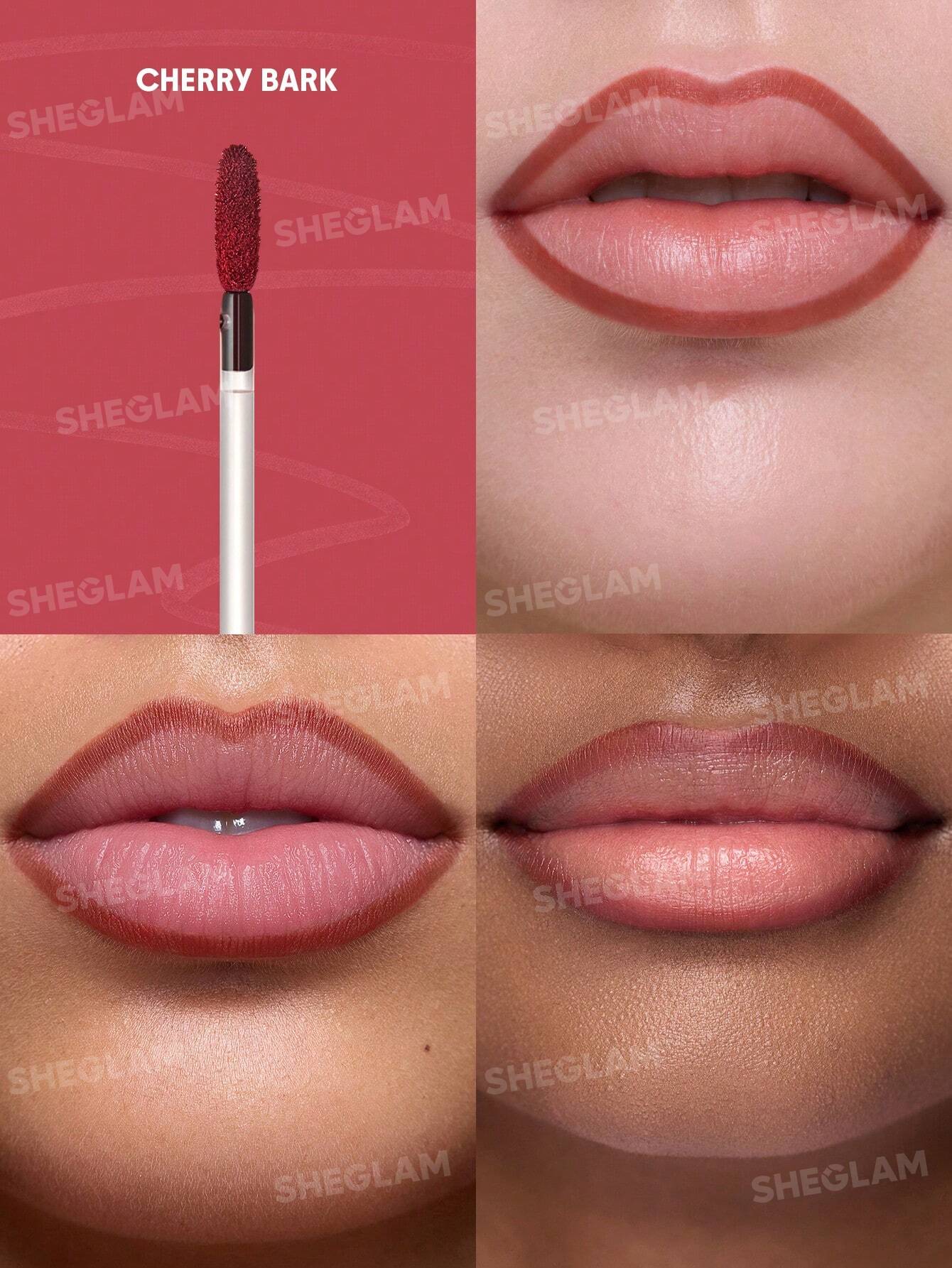 SheGlam Fall In Line Peel Off Lip Liner Stain | Cherry Bark