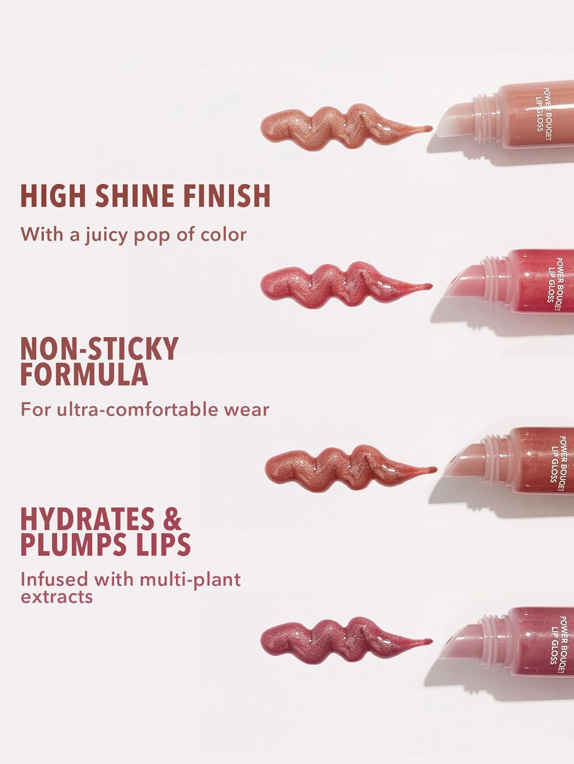 SheGlam Power Bouquet Lip Gloss | Tan-tilizing