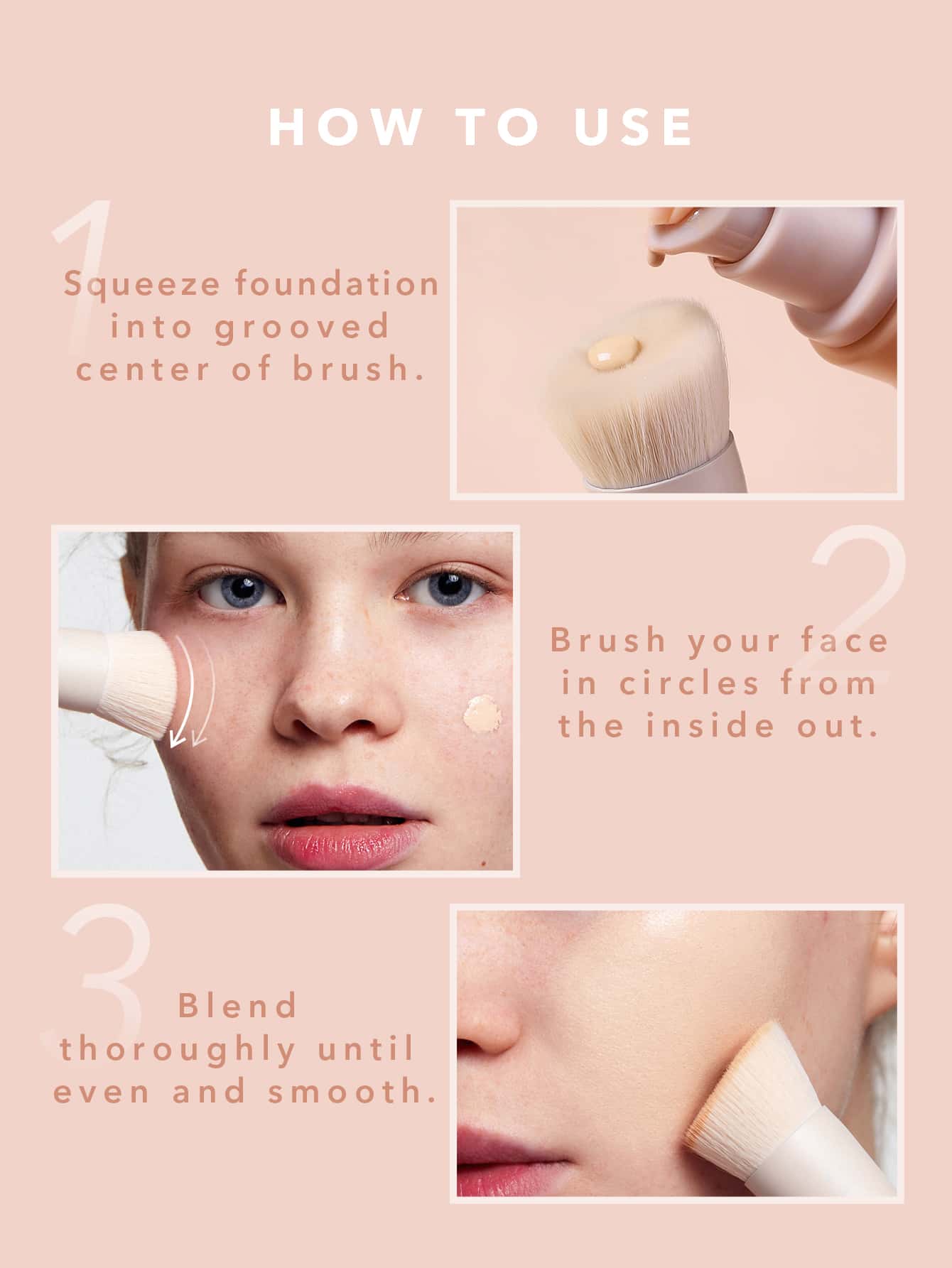 SheGlam Skinfinite Foundation Brush