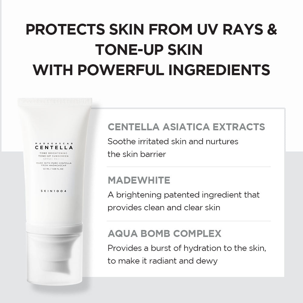 Skin1004 Madagascar Centella Tone-Up Sunscreen SPF 50+ PA++++ 50 ml / 1.7 oz