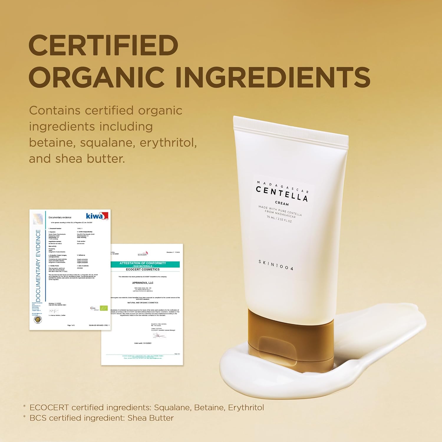 Skin1004 Madagascar Centella Teca Cream 75 ml