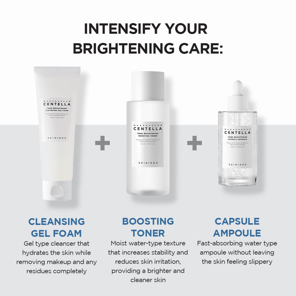 Skin1004 Madagascar Centella Tone Brightening Cleansing Gel Foam 125 ml