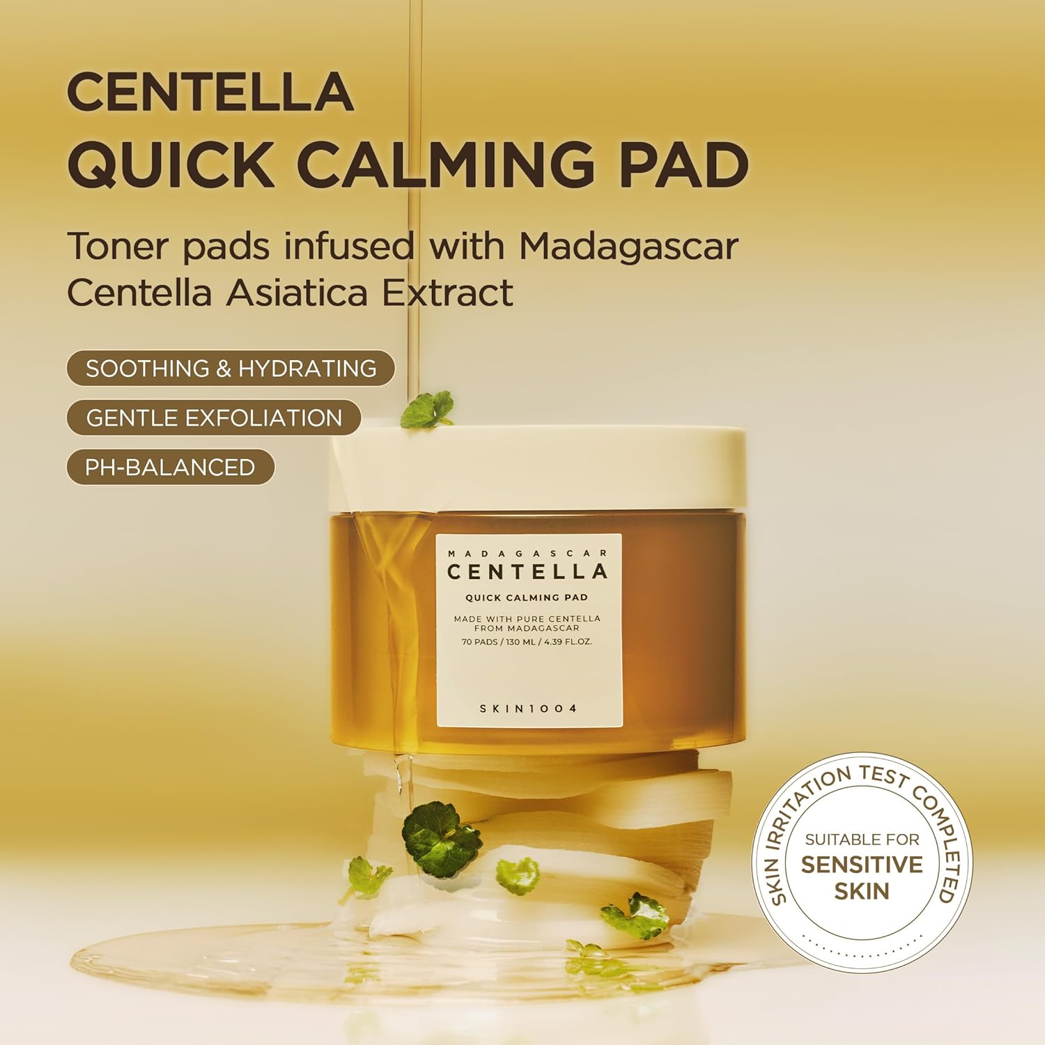 Skin1004 Madagascar Centella Quick Calming Pad (70ea)