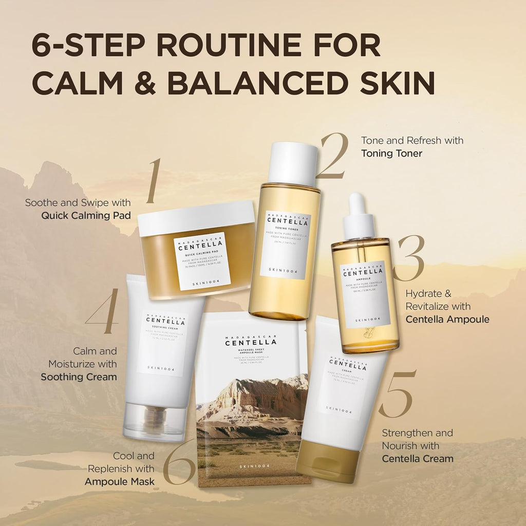 Skin1004 Madagascar Centella Quick Calming Pad (70ea)