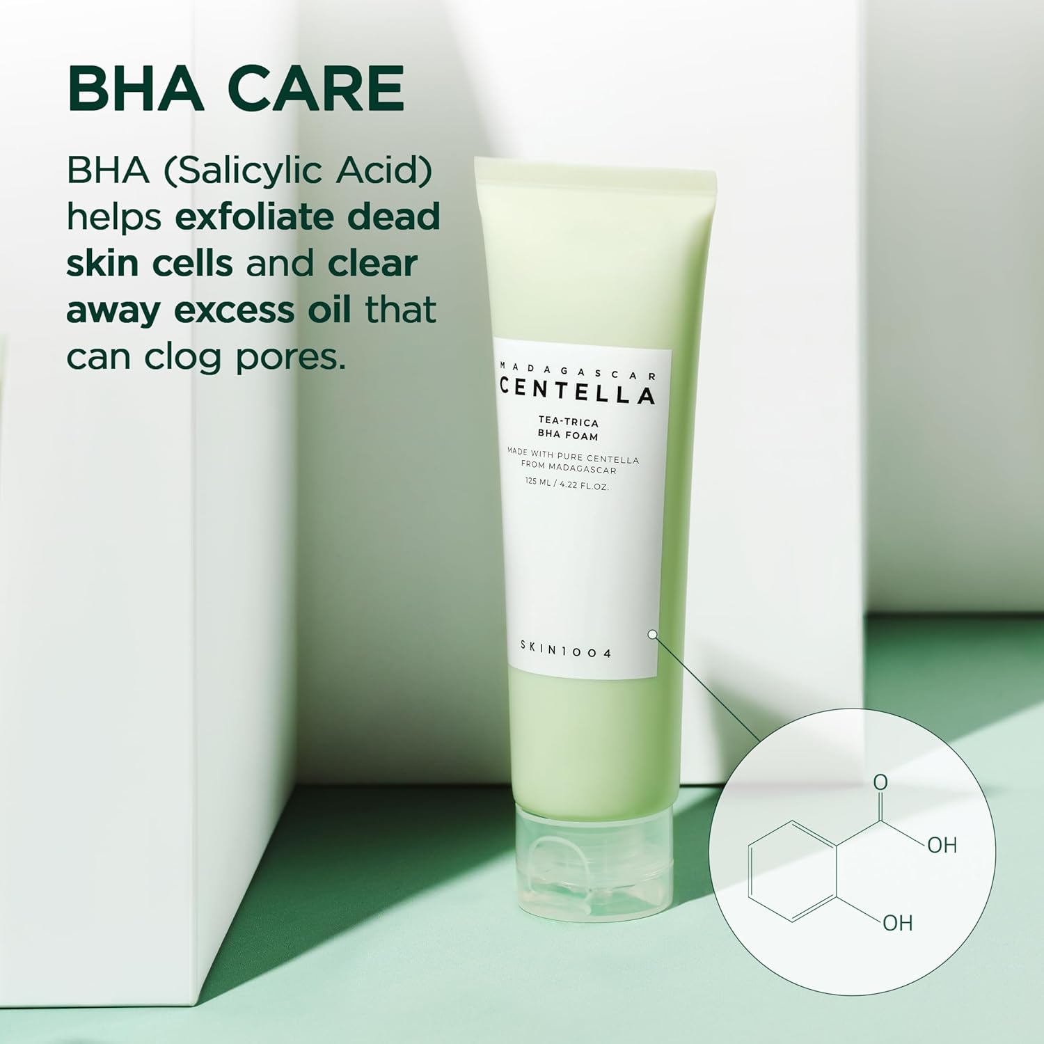 Skin1004 Madagascar Centella Tea-Trica BFA Foam 125 ml