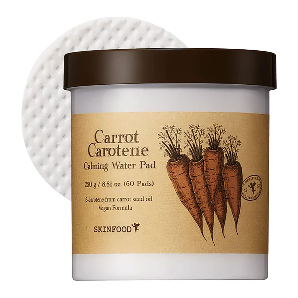 Skinfood Carrot Carotene Calming Water Pad 60 Pads / 250 g