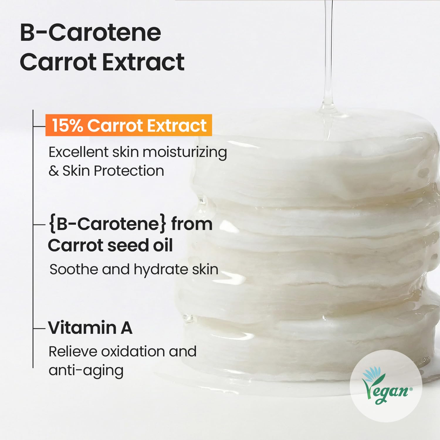 Skinfood Carrot Carotene Calming Water Pad 60 Pads / 250 g