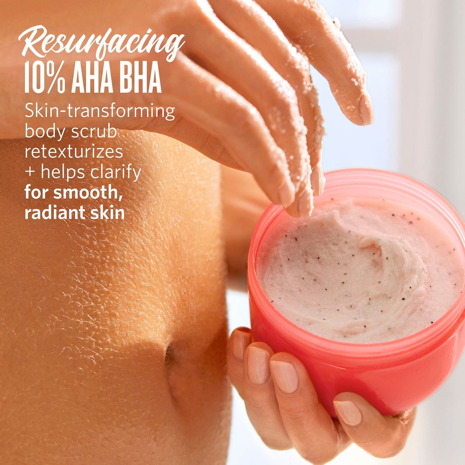 Sol de Janeiro Bom Dia Body Scrub 10% AHA BHA Resurfacing Complex + Crushed Maracujá Seeds 220 g