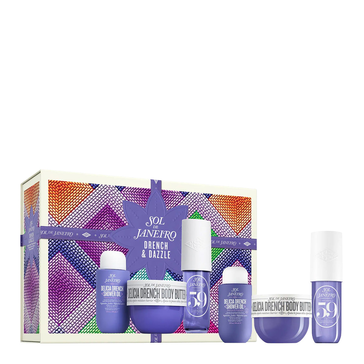 Sol de Janeiro Drench & Dazzle Delícia Drench Body Routine Gift Set