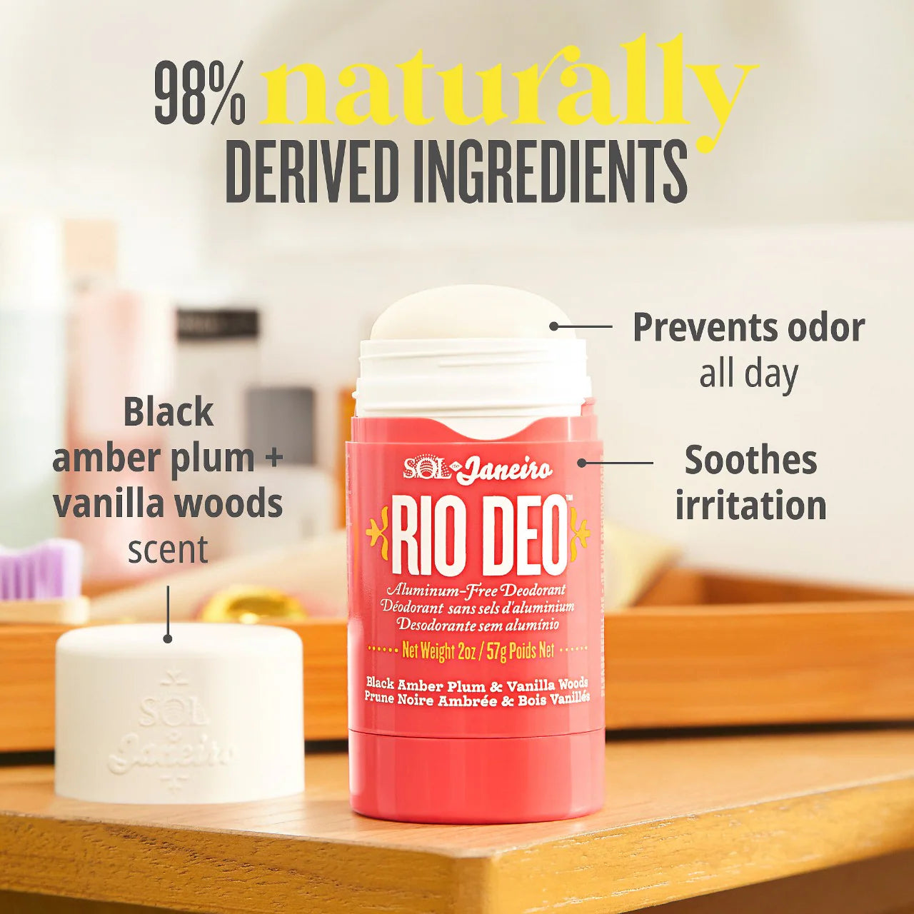Sol de Janeiro Rio Deo Aluminum-Free Deodorant Cheirosa '40 57 g