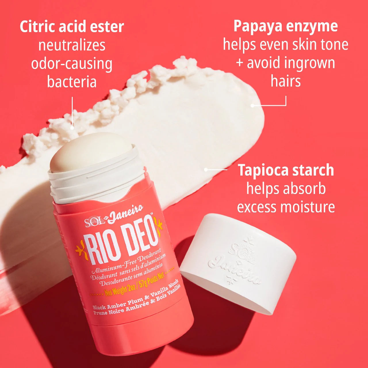 Sol de Janeiro Rio Deo Aluminum-Free Deodorant Cheirosa '40 57 g