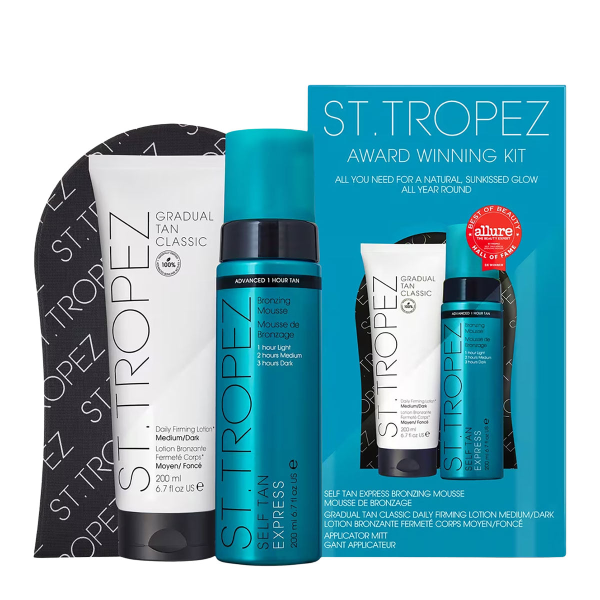 St. Tropez Award Winning 3 Piece Self Tan Kit