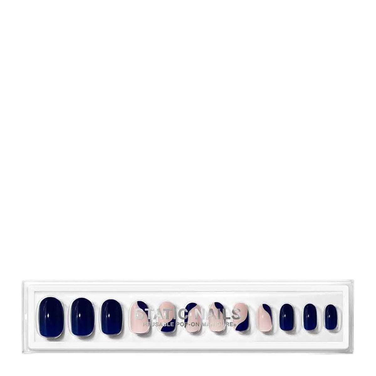 Static Nails Reusable Pop-On Manicure | Front Row Round