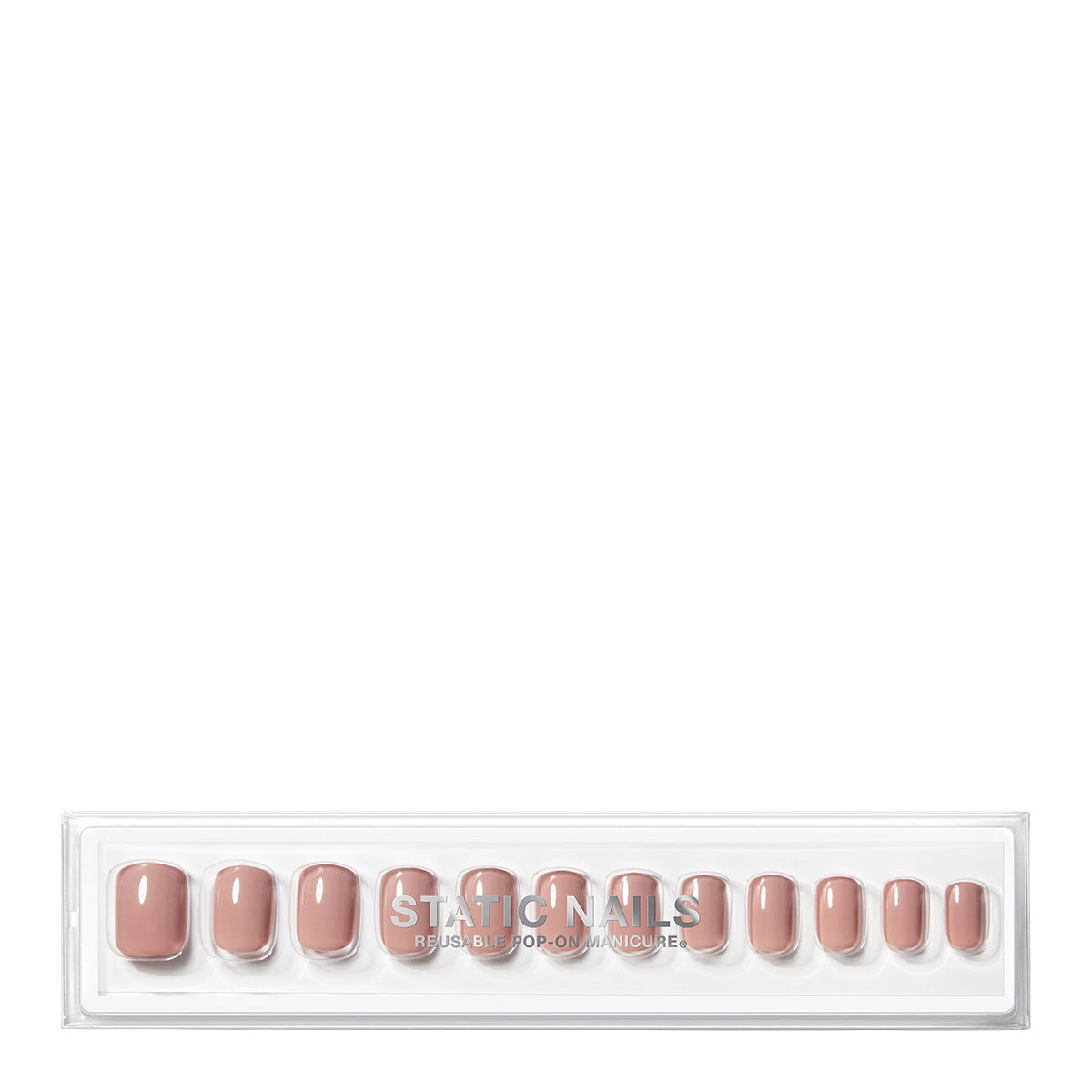 Static Nails Reusable Pop-On Manicure | U Make Me Blush Square