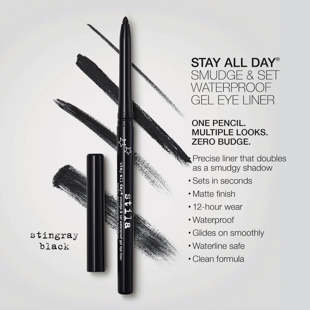 Stila Stay All Day® Smudge & Set Waterproof Gel Eye Liner | Stingray Black