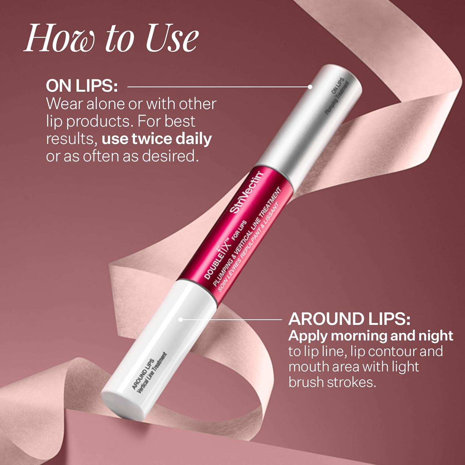 StriVectin Double Fix for Lips Plumping & Vertical Line Treatment 0.16 oz