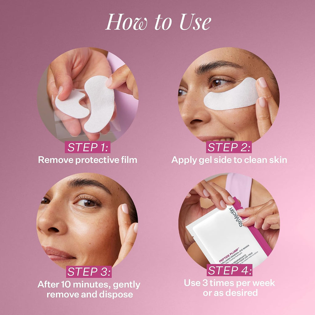 StriVectin Peptide Plump Collagen Renewal Smoothing Eye Masks (6 Pares)