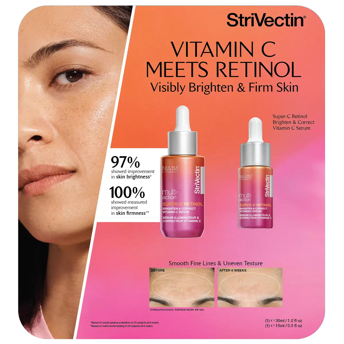 StriVectin Super-C Retinol Brighten & Correct Vitamin C Serum Travel Size 7 ml / 0.25 oz