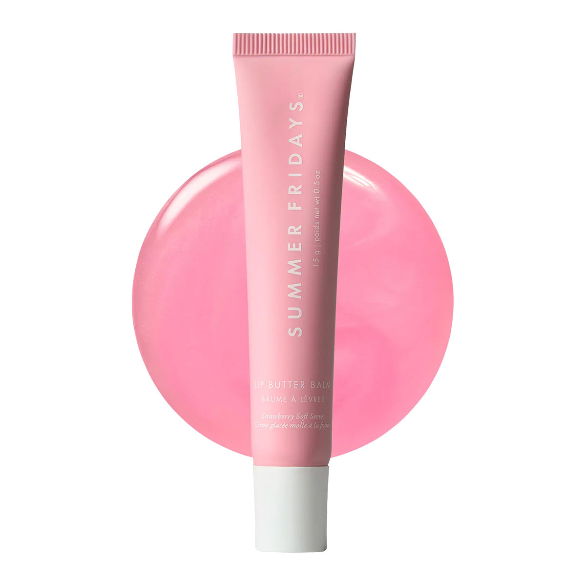 Summer Fridays Lip Butter Balm | Strawberry Soft Serve