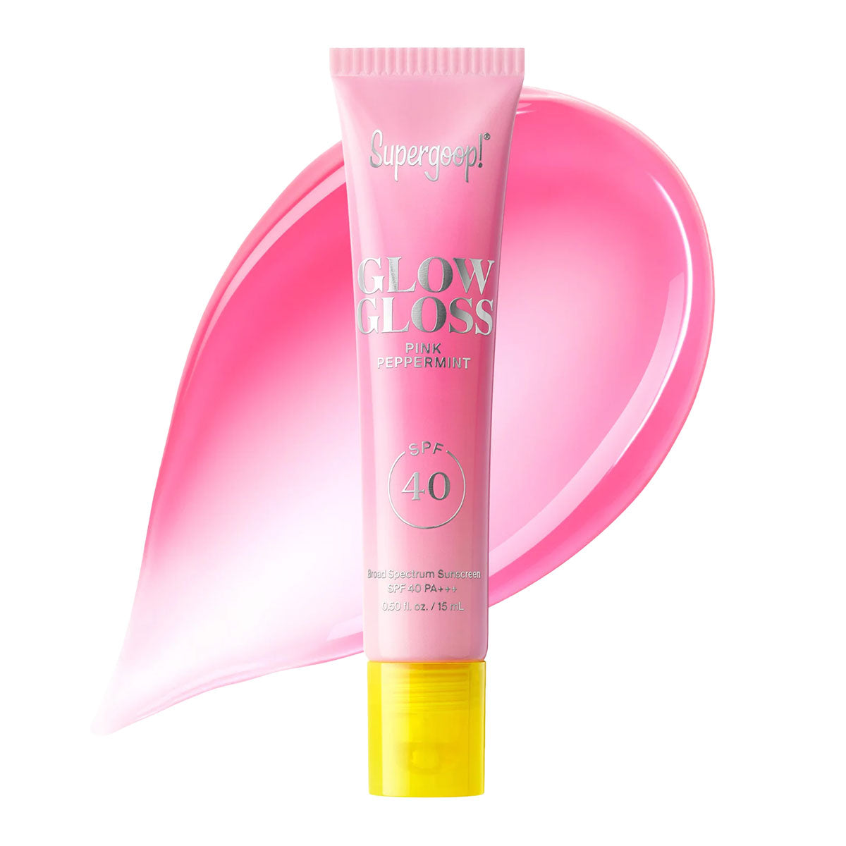 Supergoop! Glow Gloss SPF 40 Lip Balm | Pink Peppermint