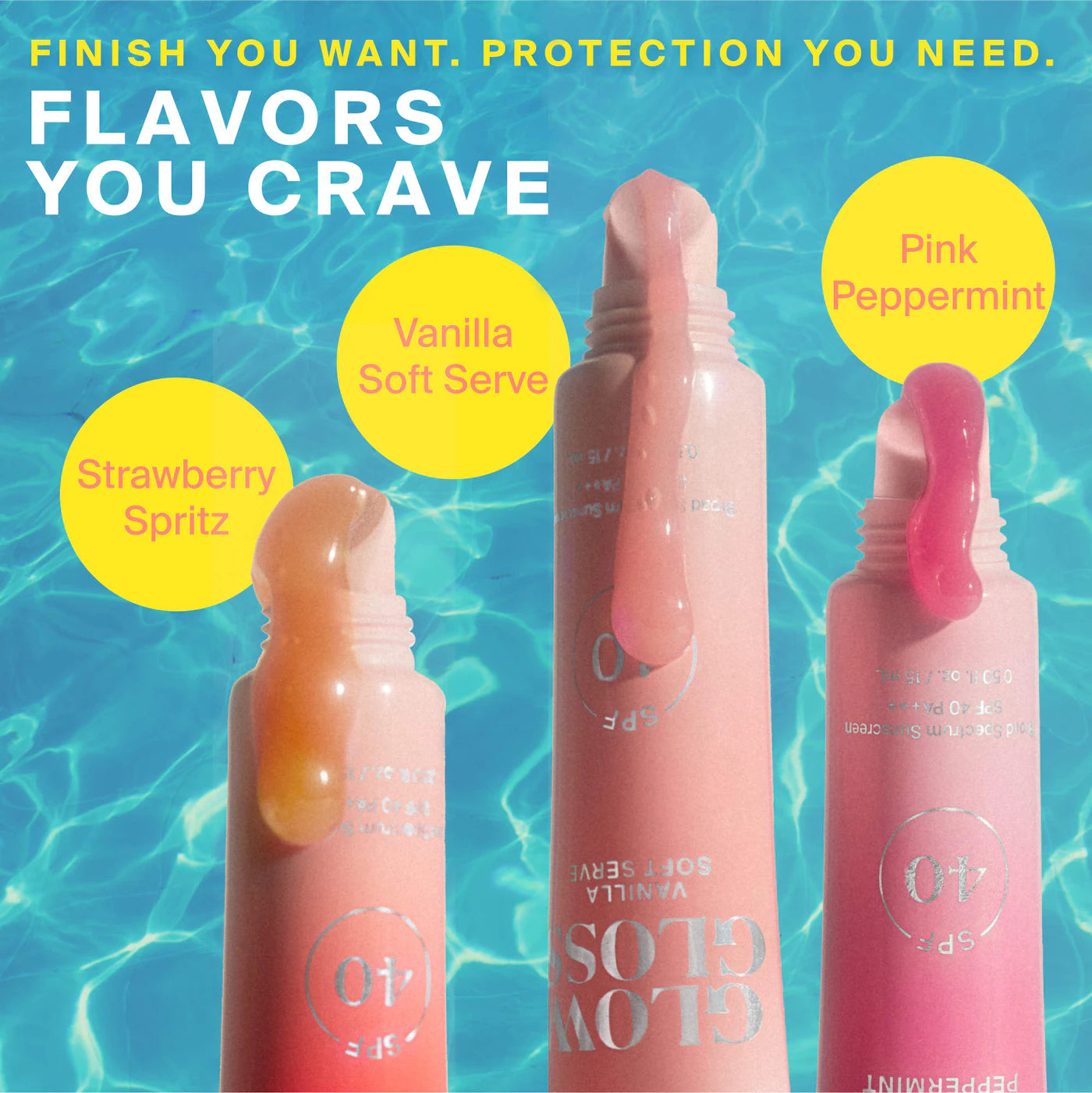 Supergoop! Glow Gloss SPF 40 Lip Balm | Vanilla Soft Serve