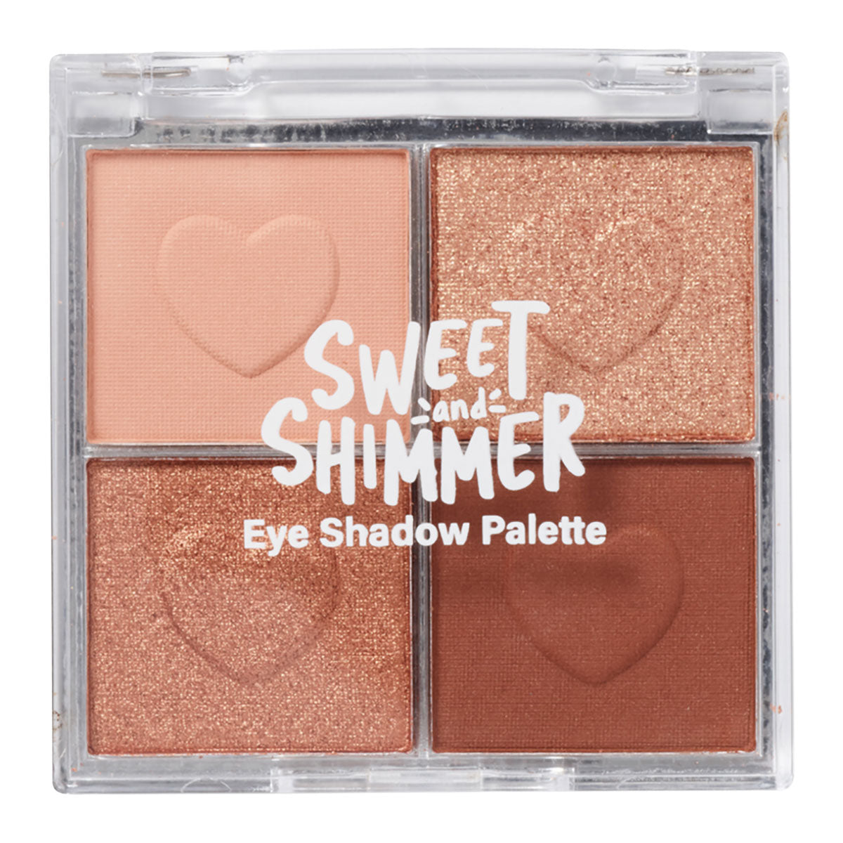Sweet & Shimmer Warm Hearts Eye Shadow Palette