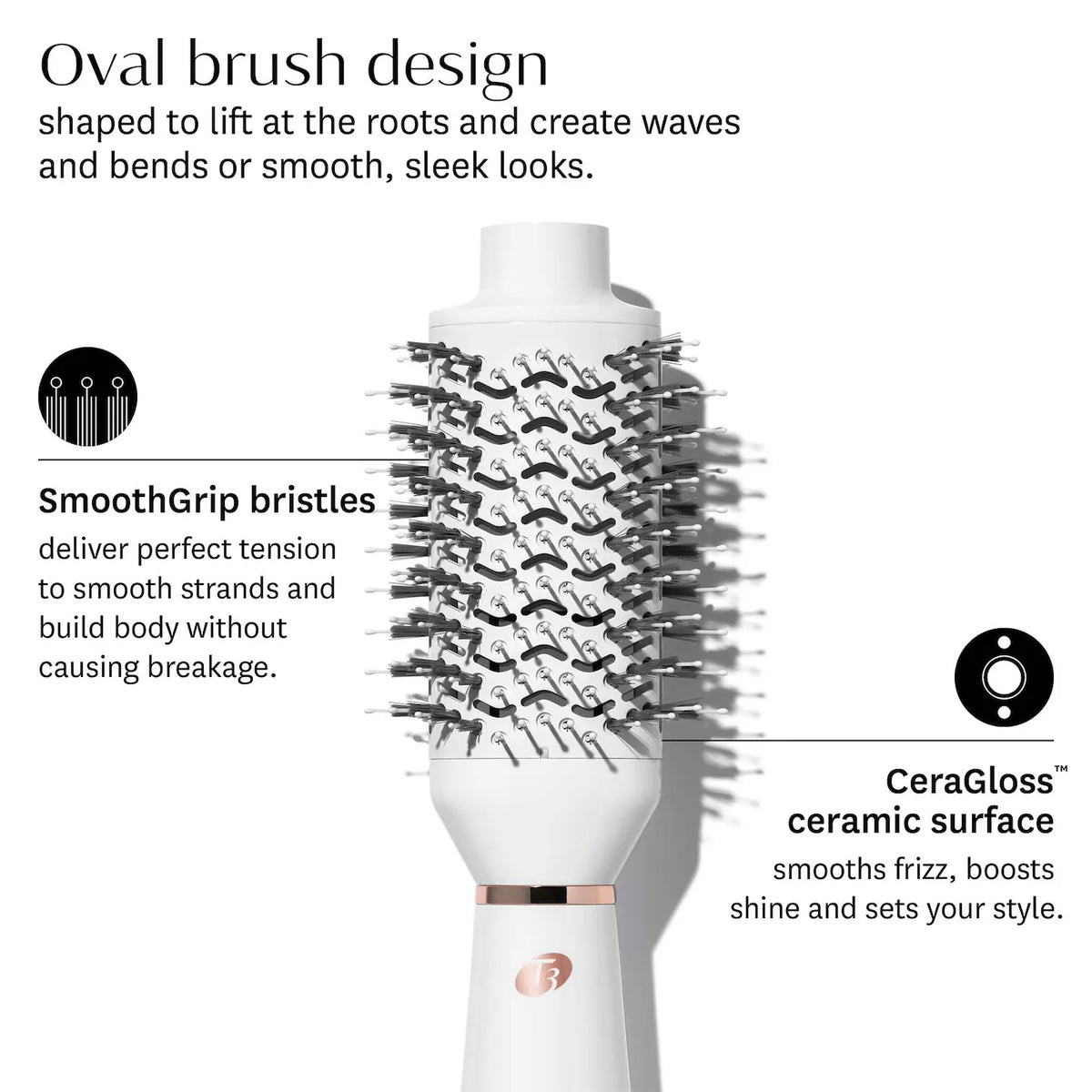T3 AireBrush One-Step Smoothing and Volumizing Blow Dryer Brush