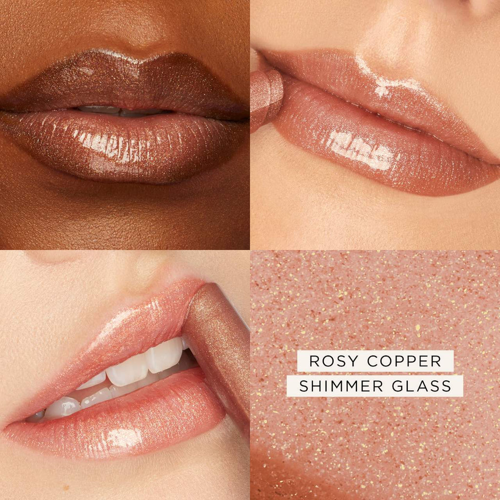 Tarte Maracuja Juicy Lip Plump | Rosy Copper Shimmer Glass