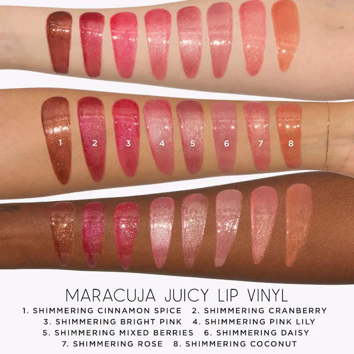 Tarte Maracuja Juicy Lip Vinyl | Shimmering Pink Lily