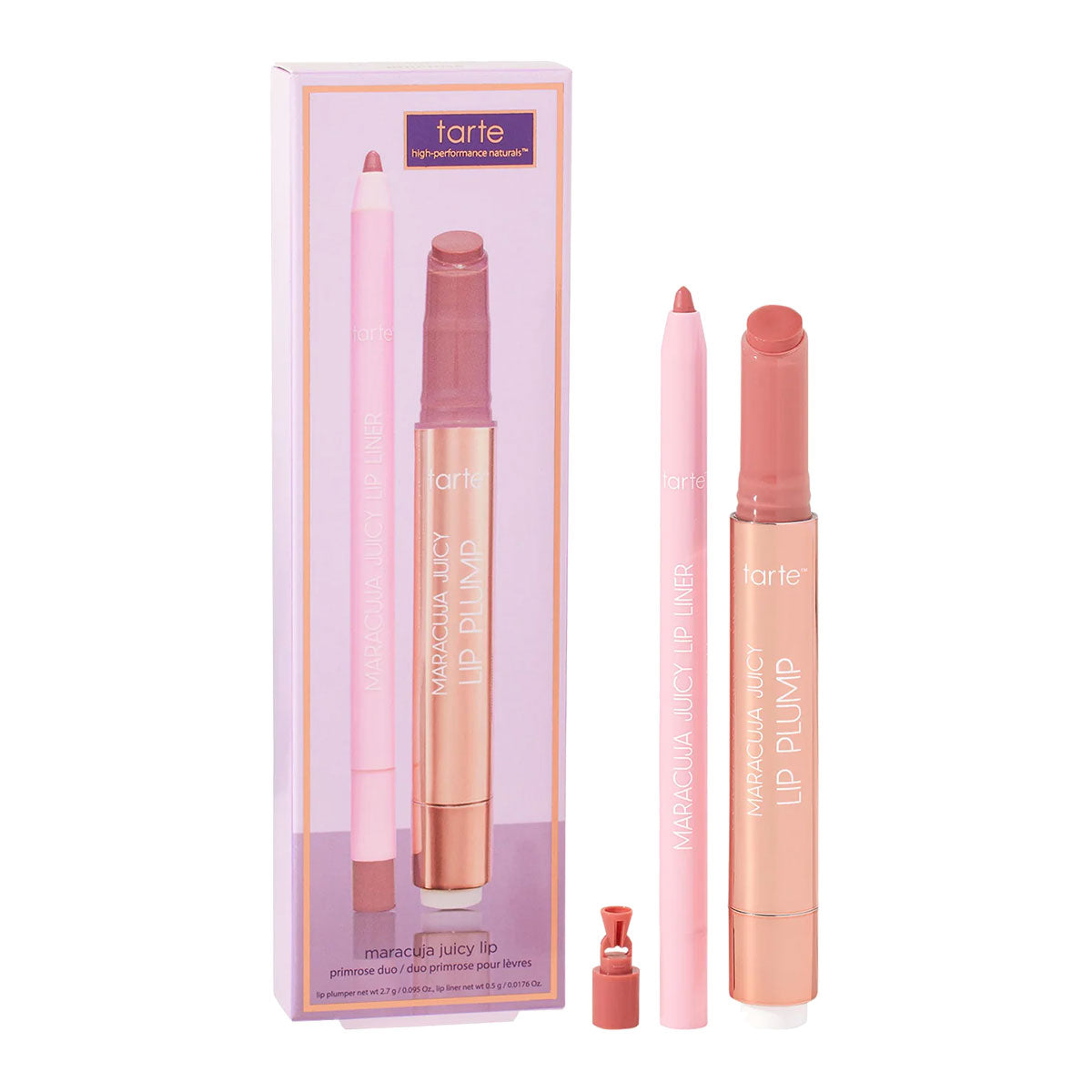 Tarte Maracuja Juicy Lip Hydrating Plump Gloss Primrose Duo | Primrose