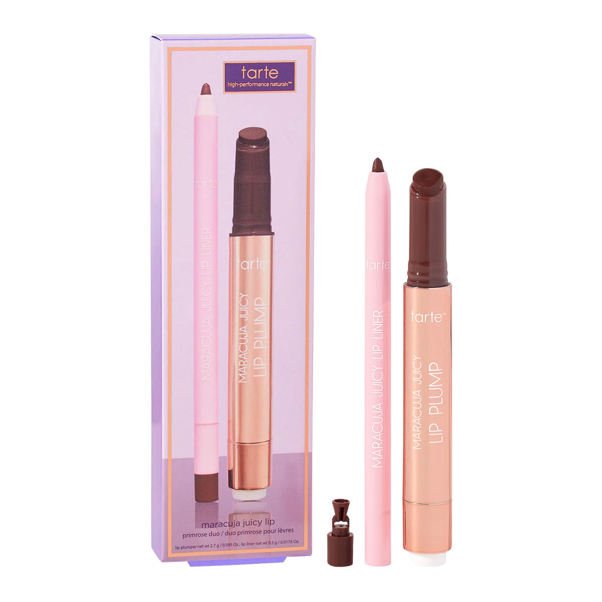 Tarte Maracuja Juicy Lip Hydrating Plump Gloss Primrose Duo | Primrose Full Bloom