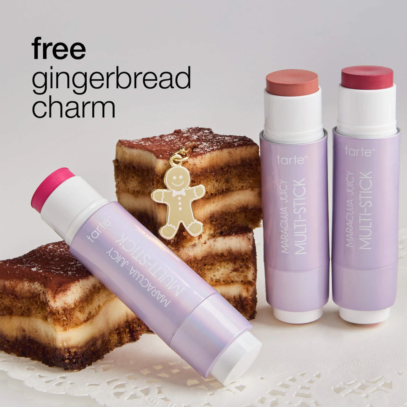 Tarte Cheek Soufflé Maracuja Juicy Blush & Lip Multi-stick Trio