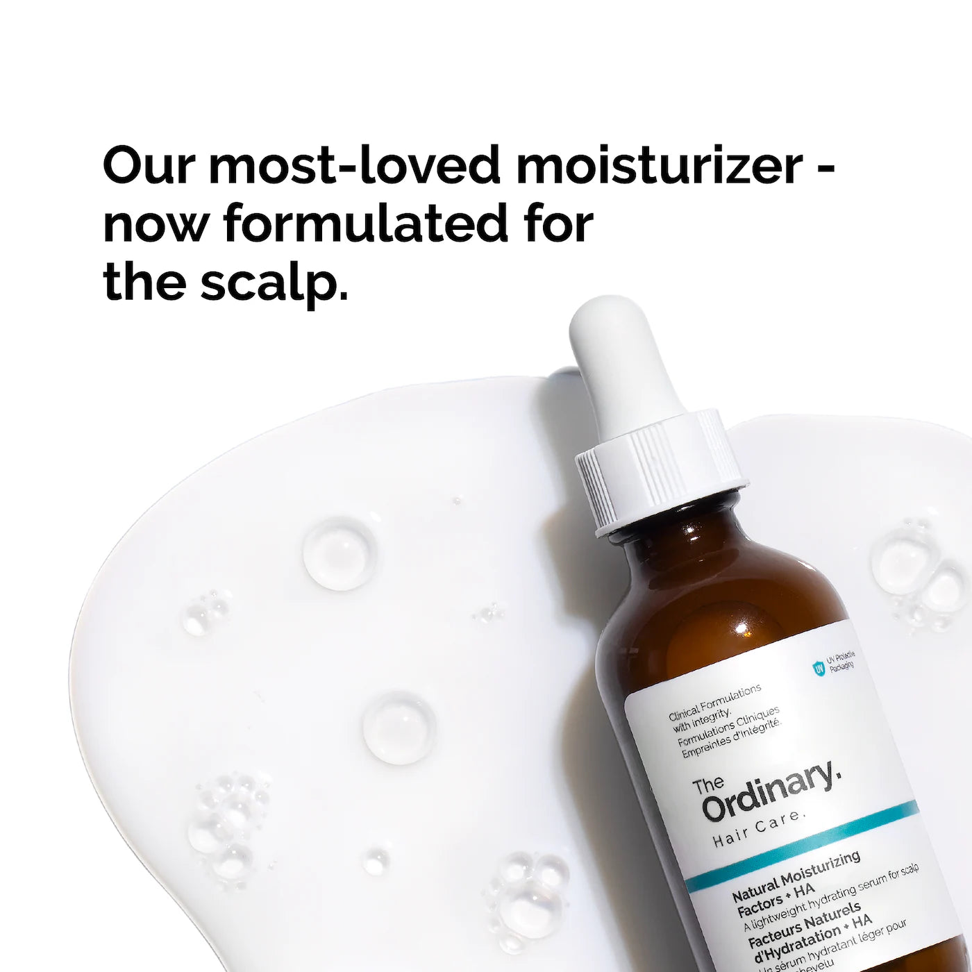 The Ordinary Hair Care Natural Moisturizing Factors + HA Hydrating Scalp Serum 60 ml