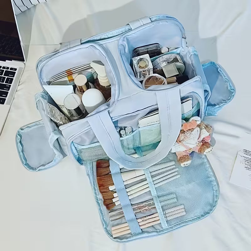 There For You Travel Toiletry Bag Large | Baby Blue