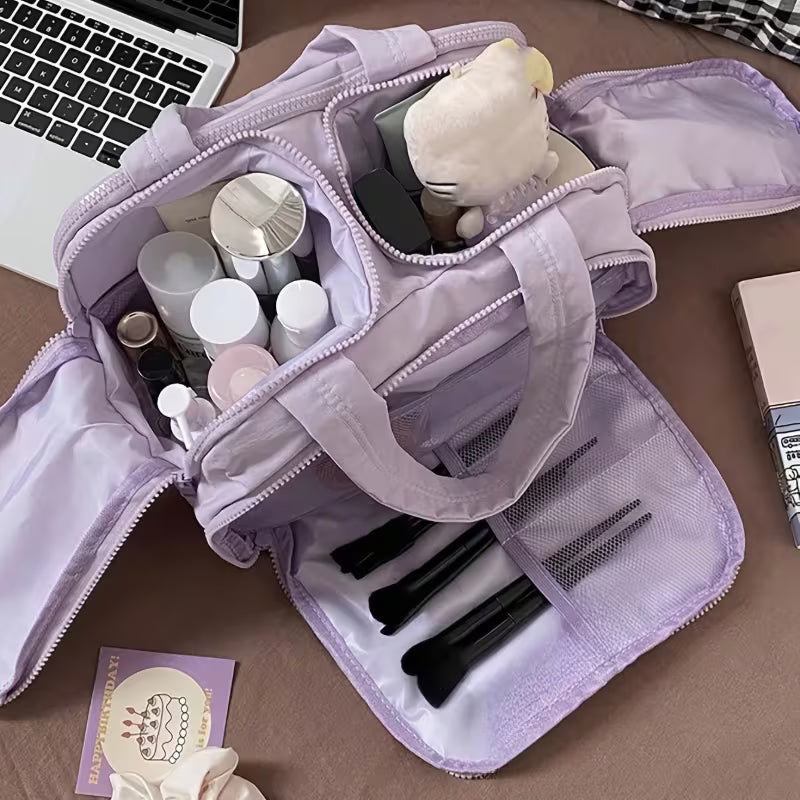 There For You Travel Toiletry Bag Large | Purple