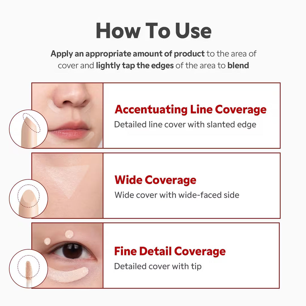 TIRTIR Glide & Hide Blurring Concealer