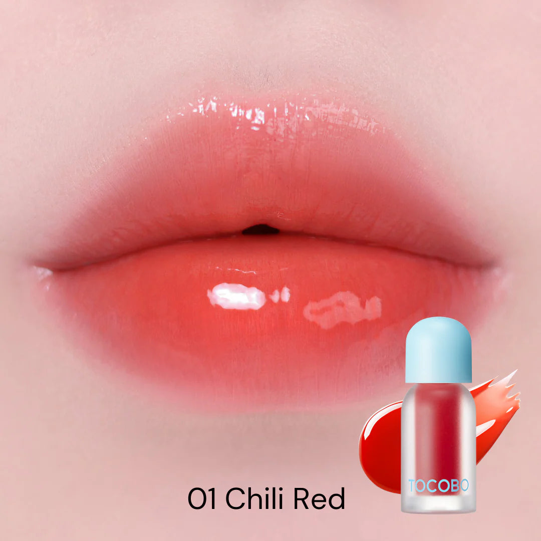 Tocobo Juicy Berry Plumping Lip Oil Glam Max | 01 Chili Red