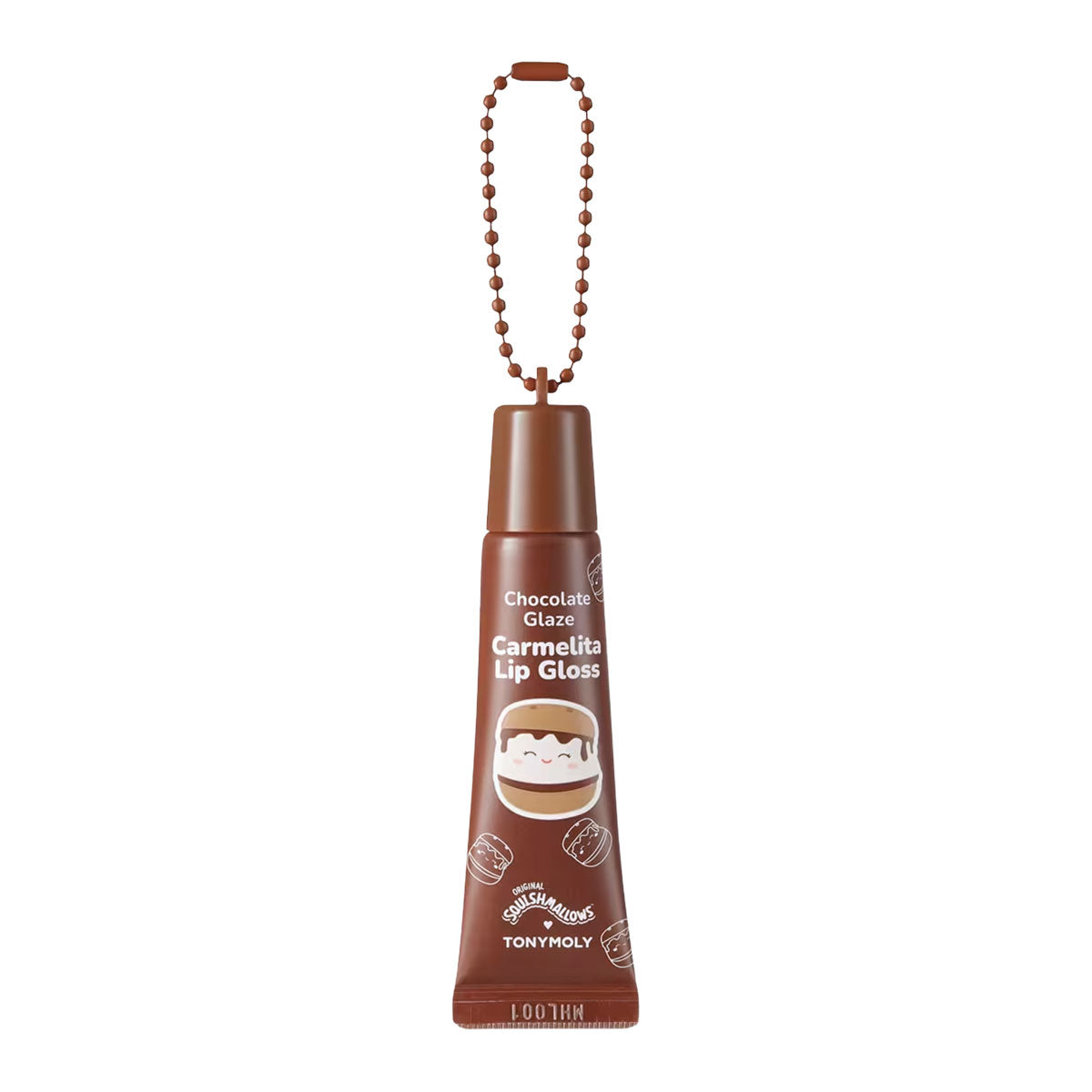 Tonymoly Squishmallows Key Chain High Shine Lip Gloss | Carmelita Smores