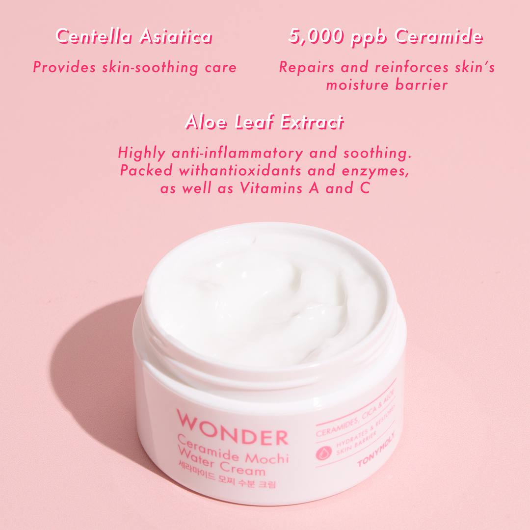 Tonymoly Wonder Ceramide Mochi Water Cream 3.5 oz / 100 ml