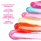 Too Faced Kissing Jelly Gloss Juicy Lip Oil Gloss Hybrid | Grape Soda