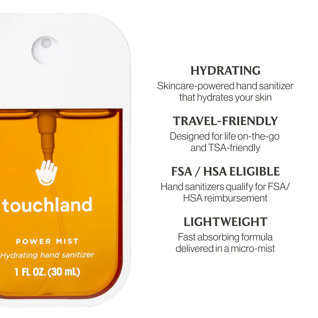 Touchland Limited Edition Power Mist Hydrating Hand Sanitizer Seasonal Trio Set