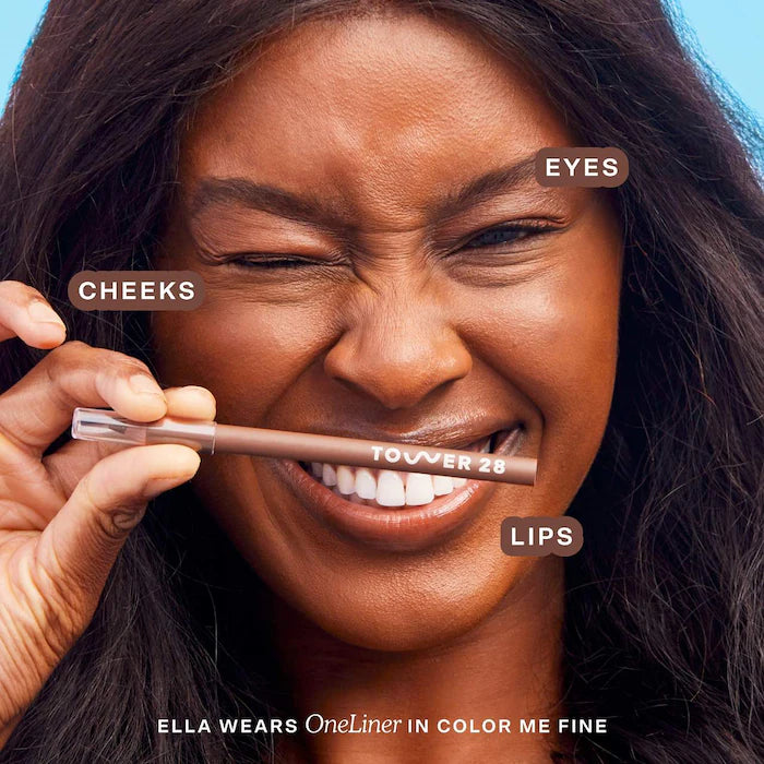 Tower 28 OneLiner Lip Liner + Eyeliner + Cheek Pencil | Color Me Fine