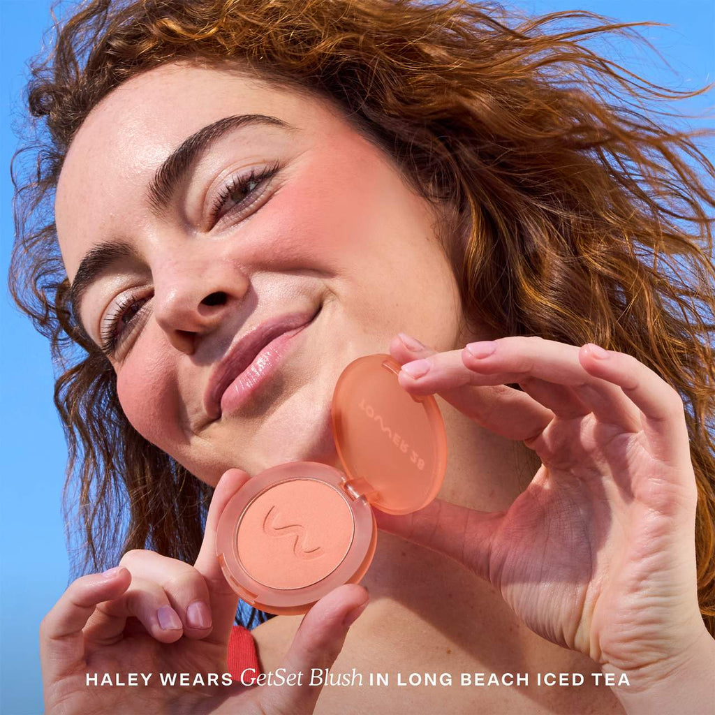 Tower 28 GetSet Blur + Set Matte Powder Blush | Long Beach Iced Tea