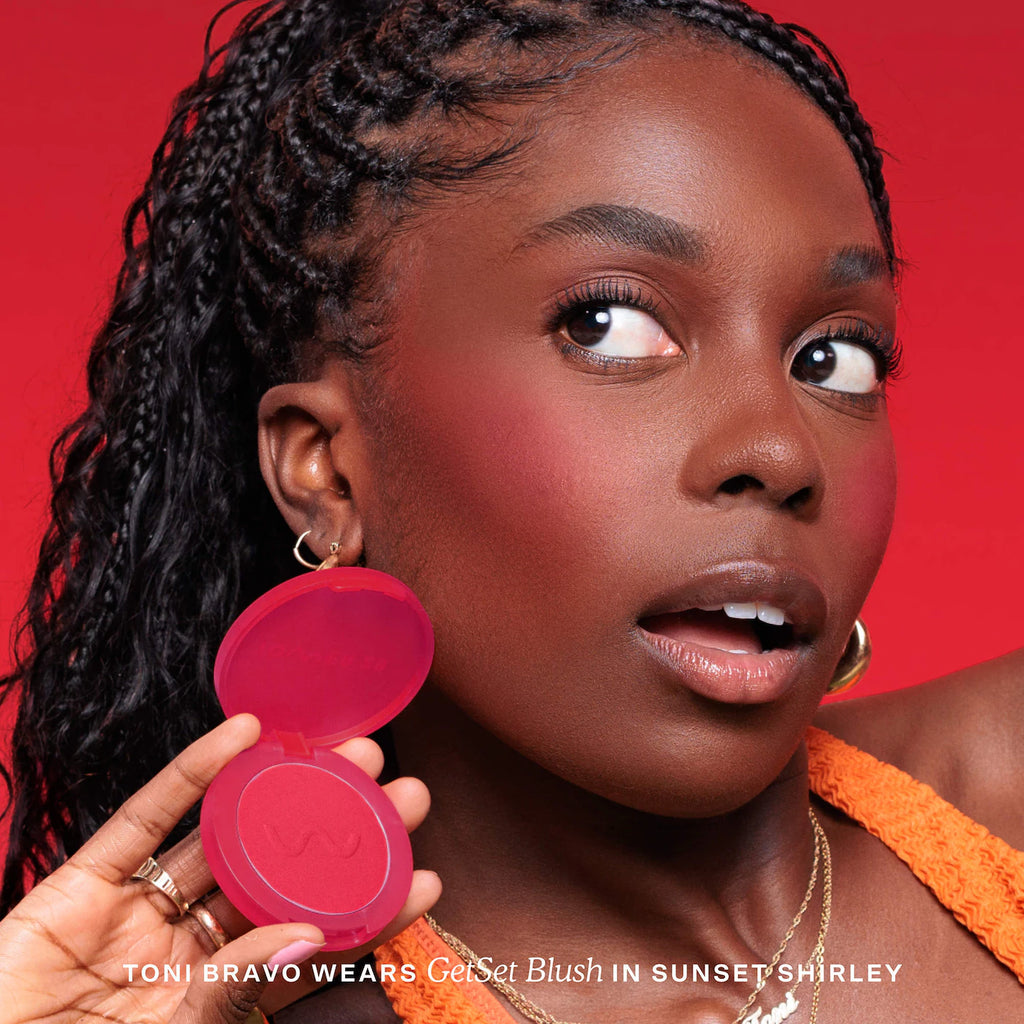 Tower 28 GetSet Blur + Set Matte Powder Blush | Sunset Shirley x Toni Bravo