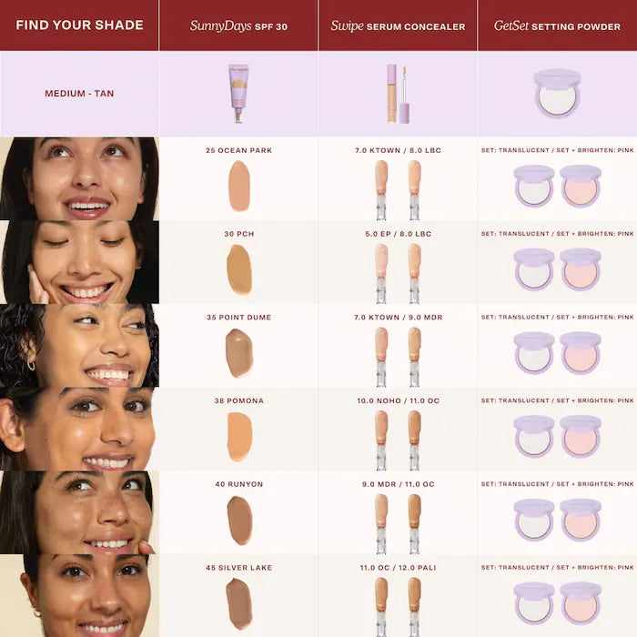 Tower 28 GetSet Blur + Set Pressed Setting Powder | Translucent Trestles